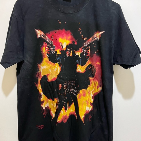 SkullBone Vintage 2005 T-Shirt Dyed and Printed Shirt - New Missing Hang Tag - Picture 2 of 5